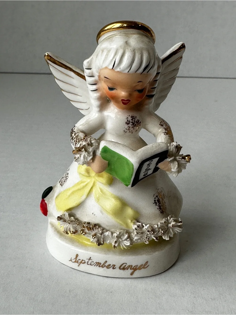 Napco September angel figurine